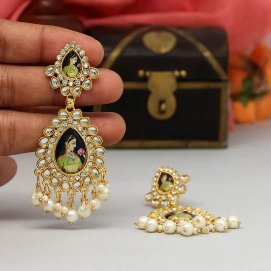 Meerabai Droplet Earrings